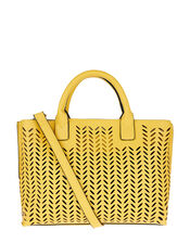 Cut-Out Handheld Bag, Yellow (YELLOW), large