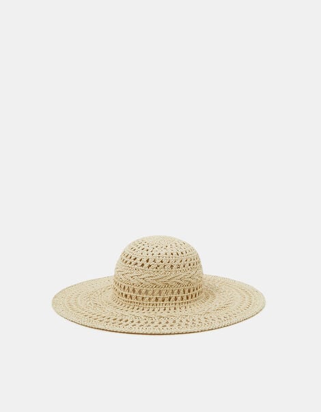 Crochet Floppy Hat, , large