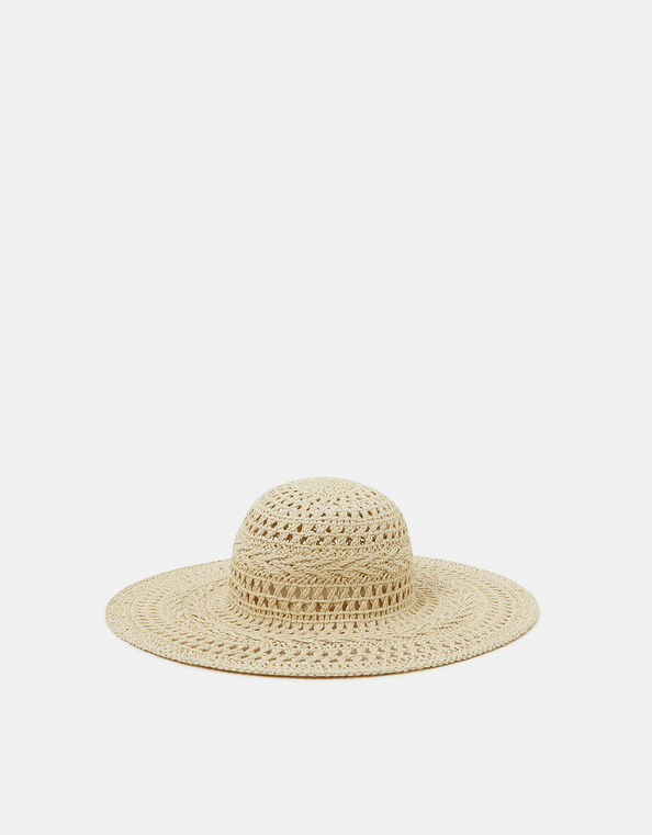 Crochet Floppy Hat, , large