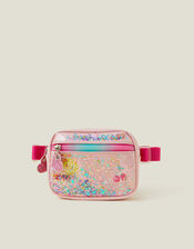 Girls Sequin Confetti Belt Bag, , large