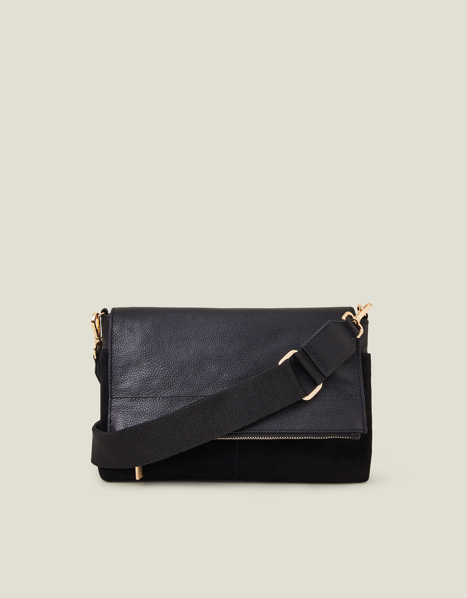 Zip flap crossbody bag deals