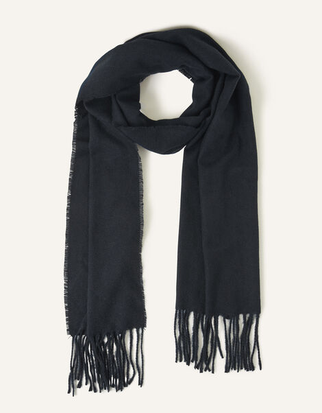 Super-Soft Scarf, Blue (NAVY), large