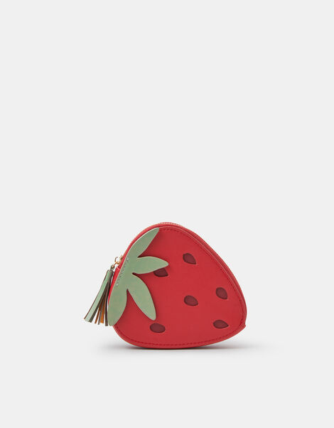 Strawberry Coin Purse, , large