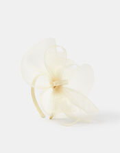 Mini Crin Fascinator, Ivory (IVORY), large