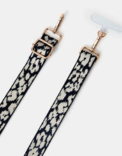 Animal Print Webbing Phone Strap, , large