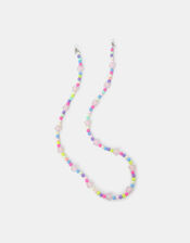 Girls Flower Beaded Sunglasses Chain, , large