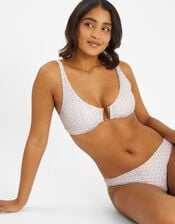 Zig-Zag Bikini Top, Gold (GOLD), large