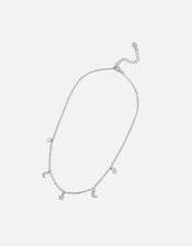 Star and Moon Station Necklace, , large