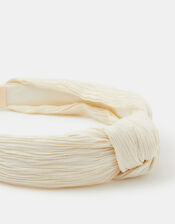 Crinkle Knot Headband, , large