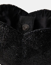 Beaded Heart Shoulder Bag, , large