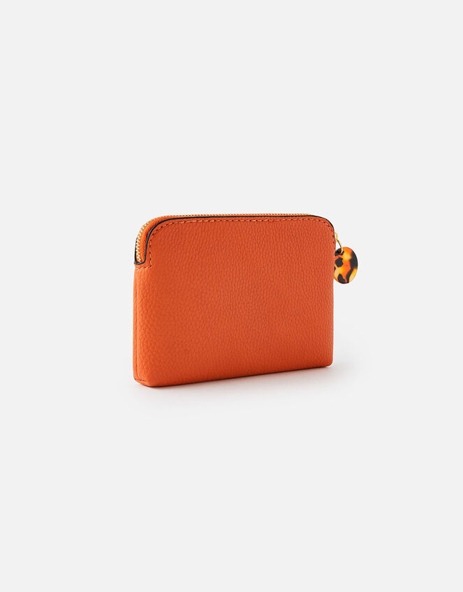 Reptile and Resin Coin Purse , Orange (ORANGE), large