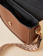 Webbing Saddle Bag, Tan (TAN), large