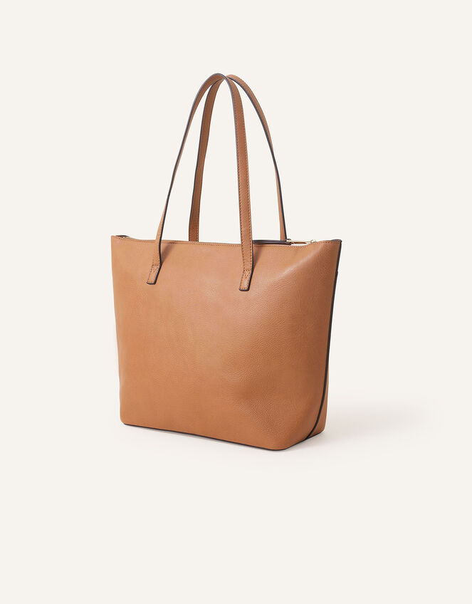 Maddox Tote Bag, Tan (TAN), large