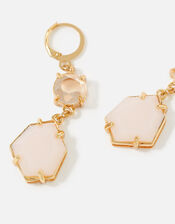 Country Retreat Double Gem Earrings, Pink (PINK), large