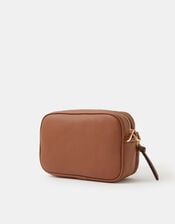 Double Zip Camera Bag, Tan (TAN), large