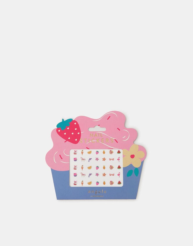 Girls Unicorn Nail Stickers, , large