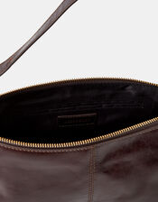 Patent Leather Shoulder Bag, , large