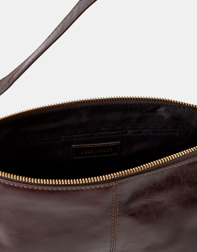 Patent Leather Shoulder Bag, , large