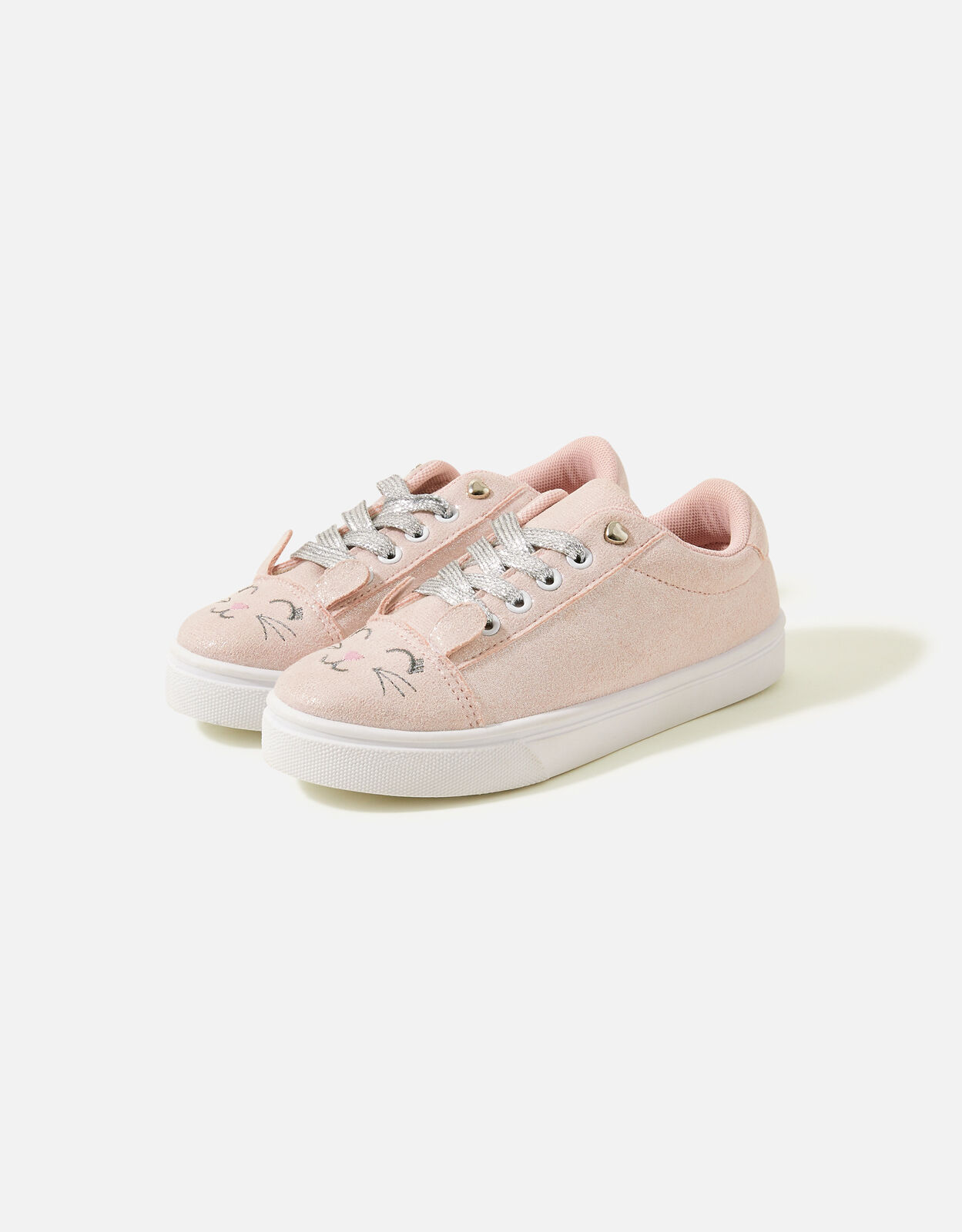 Girls Bettina Bunny Trainers Pink Girls trainers Accessorize UK