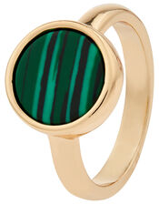 Flat Stone Ring, Green (GREEN), large