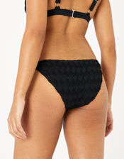 Crochet Bikini Briefs, Black (BLACK), large