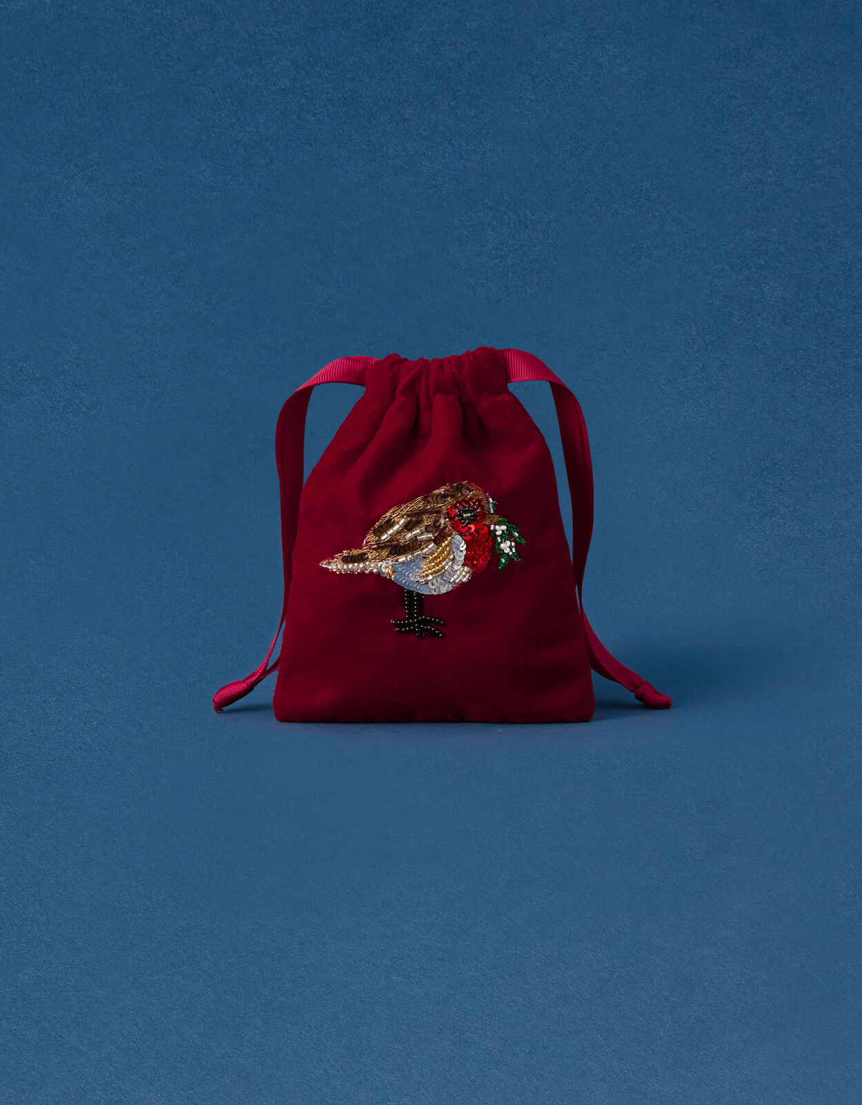 Velvet best sale drawstring bags