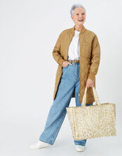 Leopard Print Tote Bag, , large