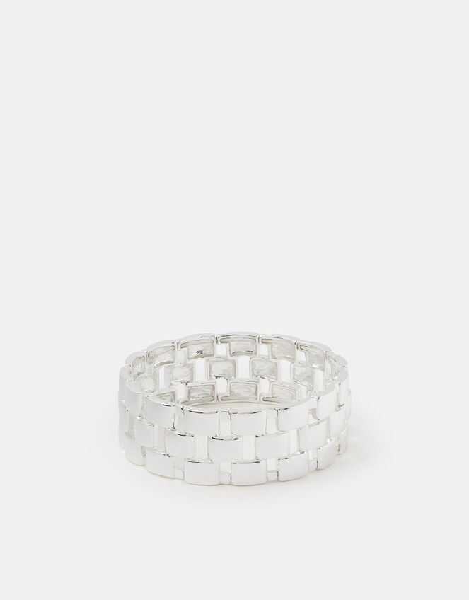 Brick Link Stretch Bracelet, , large