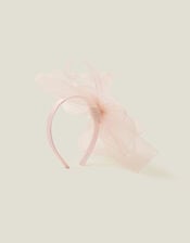 Mini Crin Fascinator, Pink (PALE PINK), large
