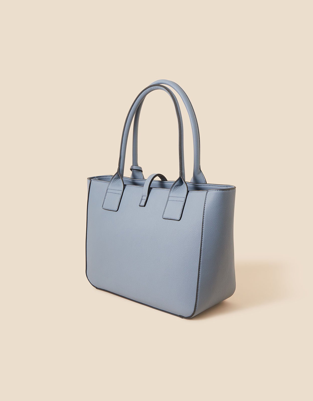 Multi Compartment Work Tote Bag Blue