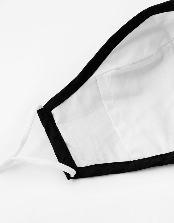 3D Face Covering Multipack in Pure Cotton, , large