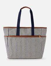 Stripe Large Picnic Bag, , large