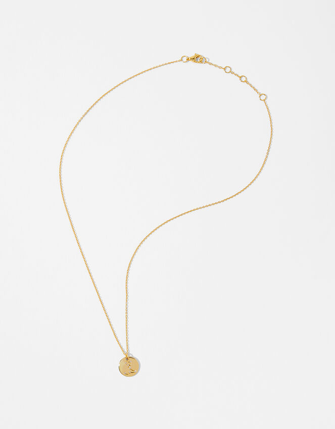 Gold Vermeil Constellation Necklace – Pisces, , large