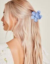 Matte Flower Claw Clip, , large