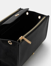 Double Zip Crossbody Bag, , large