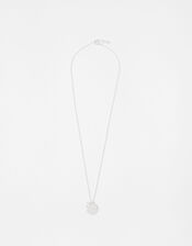 Sterling Silver Bee Happy Necklace, , large
