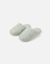 Star Mule Slippers, Grey (GREY), large