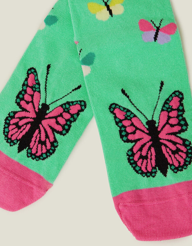 Butterflies in Love Socks, , large