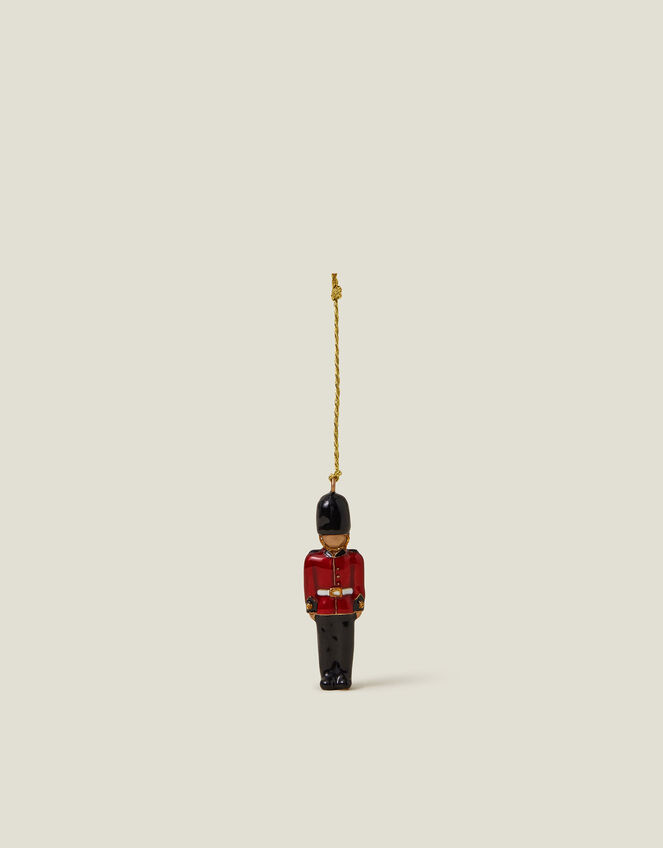 Enamel London Guard Christmas Tree Decoration, , large