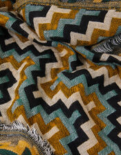 Elizabeth Woven Blanket Scarf, , large