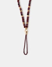 Beaded Phone Charm, , large