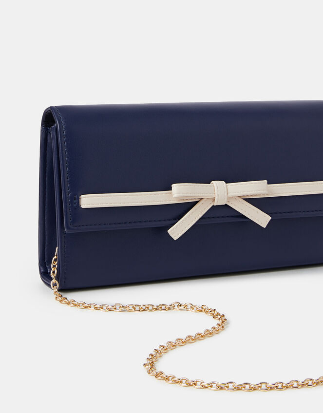 Bow Clutch Bag, , large