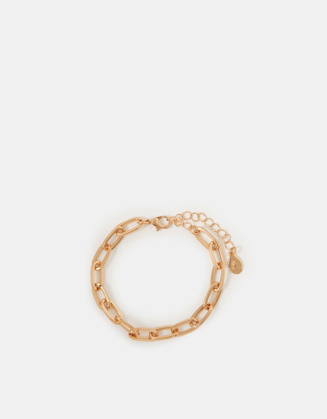 Link Chain Bracelet, Gold (GOLD), large