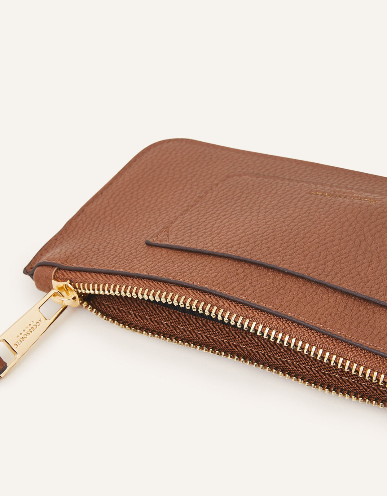 Pocket Coin Purse Tan