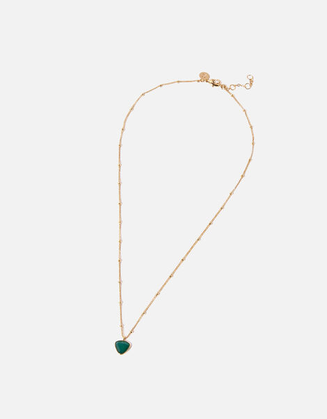 Gold-Plated Birthstone Necklace Gold, Gold (GOLD), large