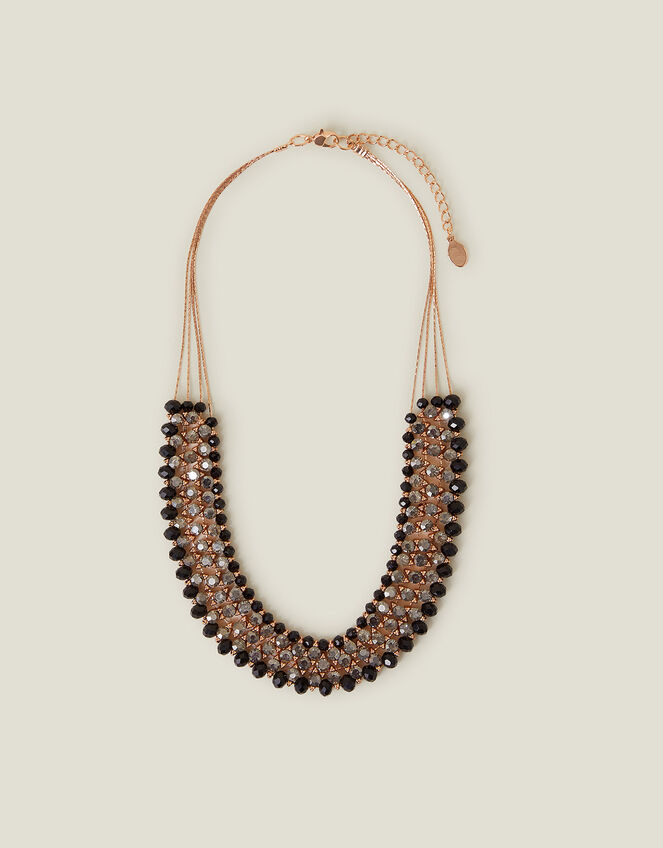 Sparkle Stone Collar Necklace, , large