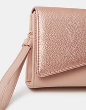 Fold Over Clutch Bag, Pink (PALE PINK), large