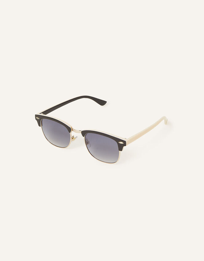 Monochrome Classic Square Sunglasses, , large