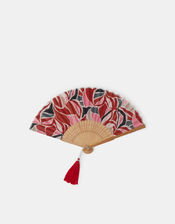 Abstract Print Foldable Fan, , large