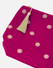 Polka Dot Large Makeup Bag, , large
